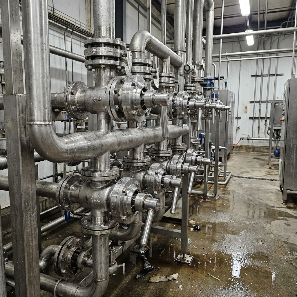 پایپینگ صنایع غذایی